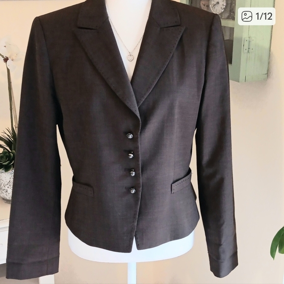 Tahari ASL Jacket. Career . Coastal Cowgirl. - Picture 1 of 12